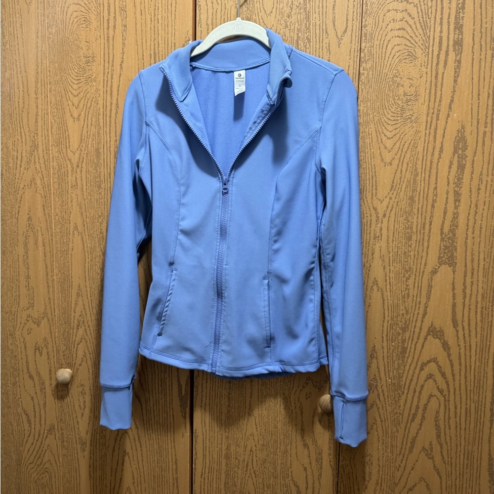 Blue athletic jacket